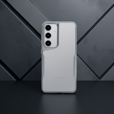 Samsung Galaxy A25 5g Kılıf Boyi Silikon Kapak - Gümüş