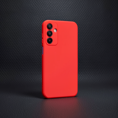 Samsung Galaxy A25 5g Kılıf First Silikon - Kırmızı