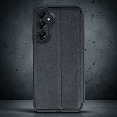 Samsung Galaxy A25 5g Kılıf Flip Cover - Siyah