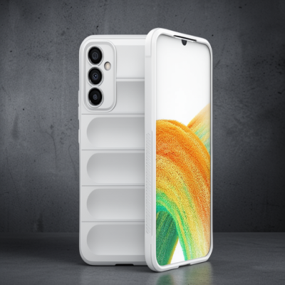 Samsung Galaxy A25 5g Kılıf Optimum Silikon - Krem