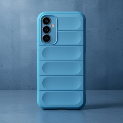 Samsung Galaxy A25 5g Kılıf Optimum Silikon - Sky Blue