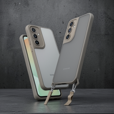 Samsung Galaxy A25 5g Kılıf Penta Silikon Kılıf - Çöl Titanyum