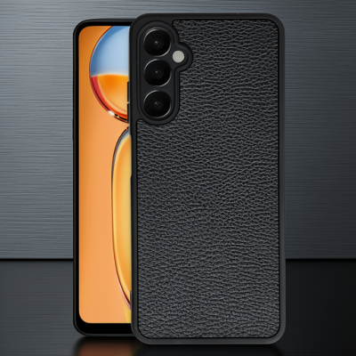 Samsung Galaxy A26 Kılıf Aras Deri Kapak - Siyah