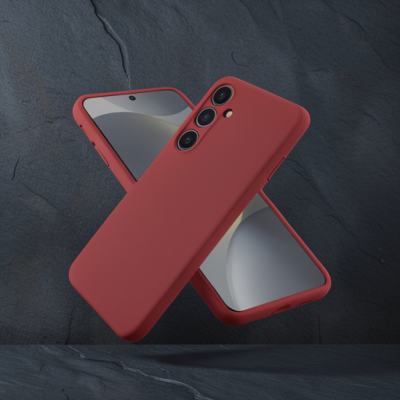 Samsung Galaxy A26 Kılıf First Silikon - Kırmızı