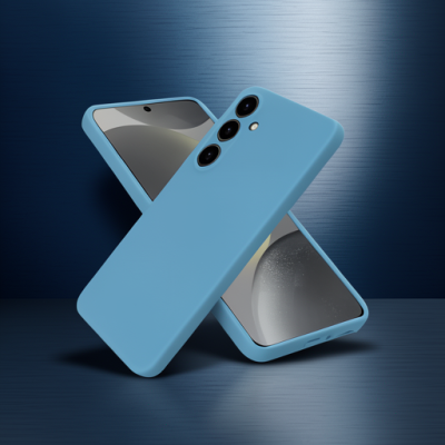 Samsung Galaxy A26 Kılıf First Silikon - Mavi