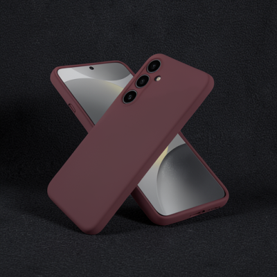 Samsung Galaxy A26 Kılıf First Silikon - Mürdüm