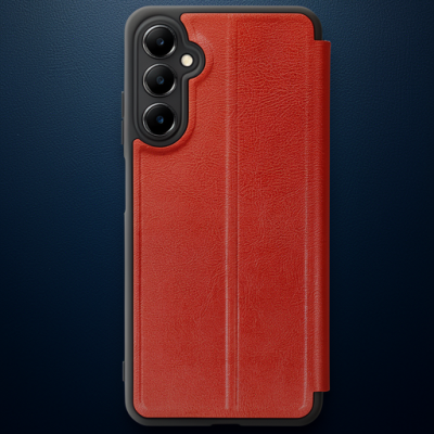 Samsung Galaxy A26 Kılıf Flip Cover - Kırmızı