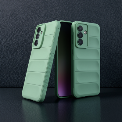 Samsung Galaxy A26 Kılıf Optimum Silikon - Koyu Yeşil