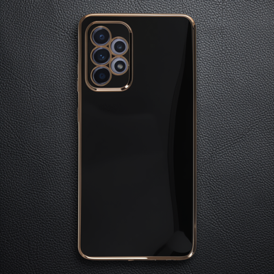 Samsung Galaxy A32 Kılıf Volet Silikon - Siyah