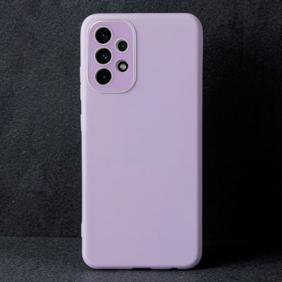 Samsung Galaxy A33 5g Kılıf Lansman Glass Kapak - Lila