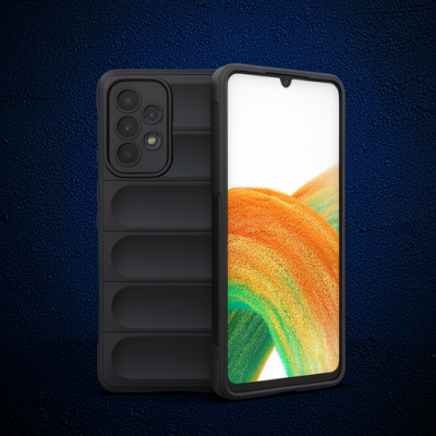 Samsung Galaxy A33 5g Kılıf Optimum Silikon - Siyah
