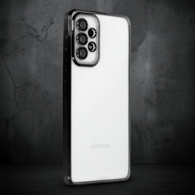 Samsung Galaxy A33 5g Kılıf Razer Lensli Silikon - Siyah