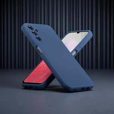 Samsung Galaxy A34 5g Kılıf First Silikon - Lacivert