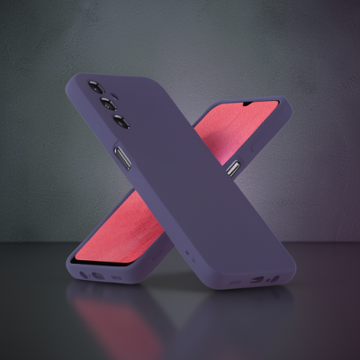 Samsung Galaxy A34 5g Kılıf First Silikon - Mor