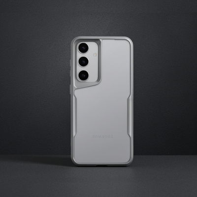 Samsung Galaxy A35 5g Kılıf Boyi Silikon Kapak - Titan Gri