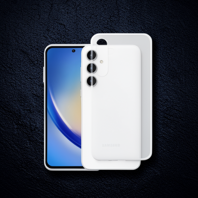 Samsung Galaxy A35 5g Kılıf Lüx Şeffaf Silikon
