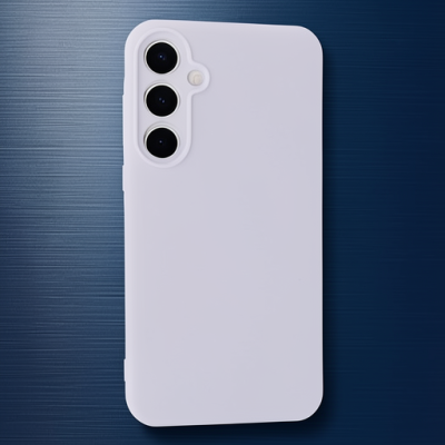 Samsung Galaxy A35 5g Kılıf Nano İçi Kadife Silikon - Lila