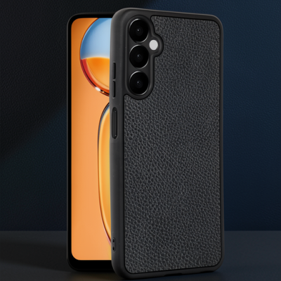 Samsung Galaxy A36 Kılıf Aras Deri Kapak - Siyah