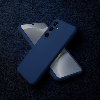 Samsung Galaxy A36 Kılıf First Silikon - Lacivert