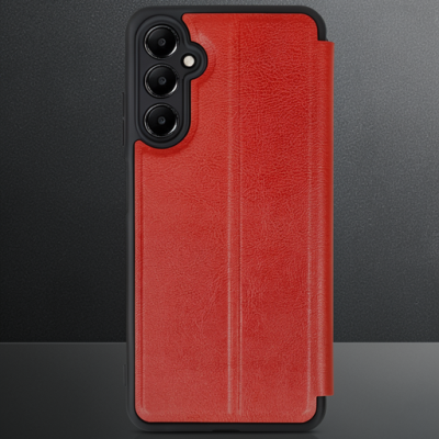 Samsung Galaxy A36 Kılıf Flip Cover - Kırmızı