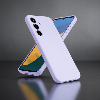Samsung Galaxy A36 Kılıf Nano İçi Kadife Silikon - Lila