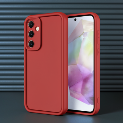 Samsung Galaxy A36 Kılıf Viera Silikon - Kırmızı