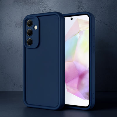 Samsung Galaxy A36 Kılıf Viera Silikon - Lacivert