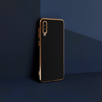 Samsung Galaxy A50 Kılıf Volet Silikon - Siyah