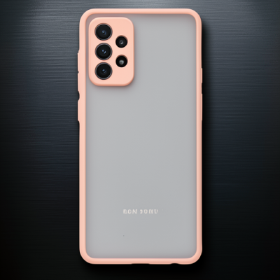 Samsung Galaxy A52 Kılıf Montreal Silikon Kapak - Pembe