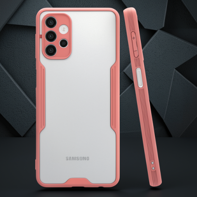 Samsung Galaxy A52 Kılıf Platin Silikon - Pembe
