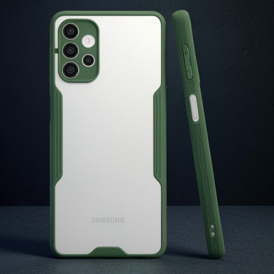Samsung Galaxy A52 Kılıf Platin Silikon - Yeşil