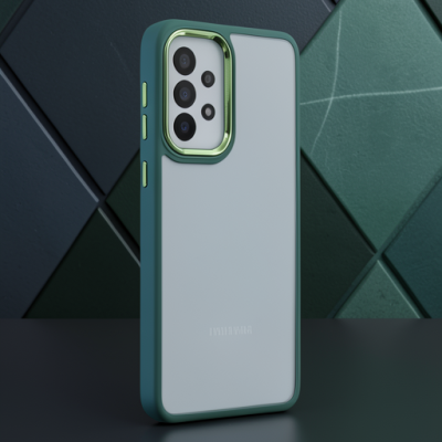Samsung Galaxy A53 5g Kılıf Dora Kapak - Haki Yeşil