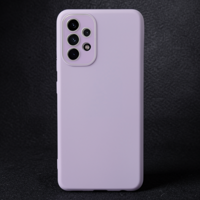 Samsung Galaxy A53 5g Kılıf Lansman Glass Kapak - Lila