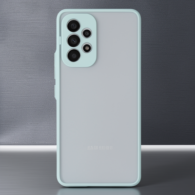 Samsung Galaxy A53 5g Kılıf Montreal Silikon Kapak - Turkuaz