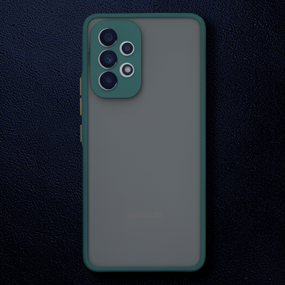 Samsung Galaxy A53 5g Kılıf Montreal Silikon Kapak - Yeşil