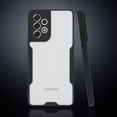 Samsung Galaxy A53 5g Kılıf Platin Silikon - Siyah