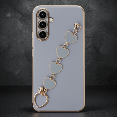 Samsung Galaxy A54 5g Kılıf Esila Silikon - Gri