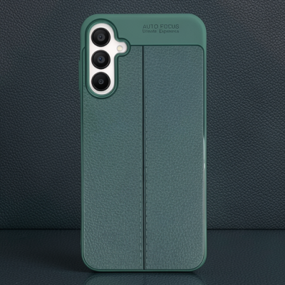 Samsung Galaxy A55 5g Kılıf Auto Focus Kapak - Koyu Yeşil