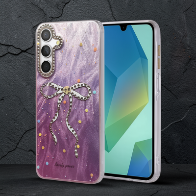 Samsung Galaxy A55 5g Kılıf Blade Aynalı Desenli Kapak - Desen 1