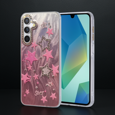 Samsung Galaxy A55 5g Kılıf Blade Aynalı Desenli Kapak - Desen 7