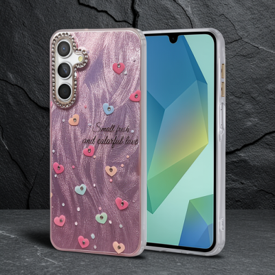 Samsung Galaxy A55 5g Kılıf Blade Aynalı Desenli Kapak - Desen 8