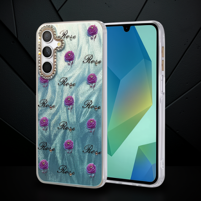 Samsung Galaxy A55 5g Kılıf Blade Aynalı Desenli Kapak - Desen 9