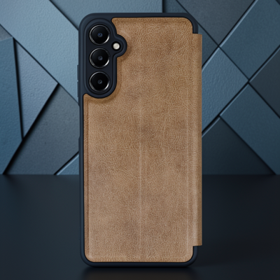 Samsung Galaxy A55 5g Kılıf Flip Cover - Taba
