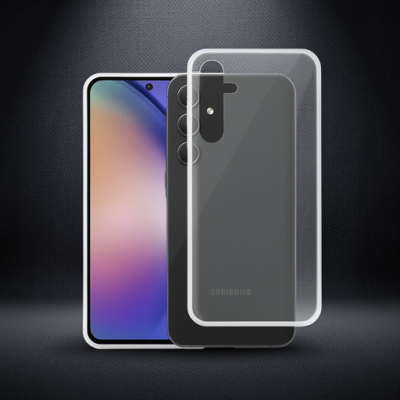 Samsung Galaxy A55 5g Kılıf Lüx Şeffaf Silikon