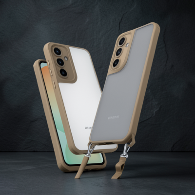 Samsung Galaxy A55 5g Kılıf Penta Silikon Kılıf - Çöl Titanyum