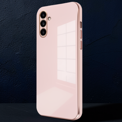 Samsung Galaxy A55 5g Kılıf Volet Silikon - Pembe