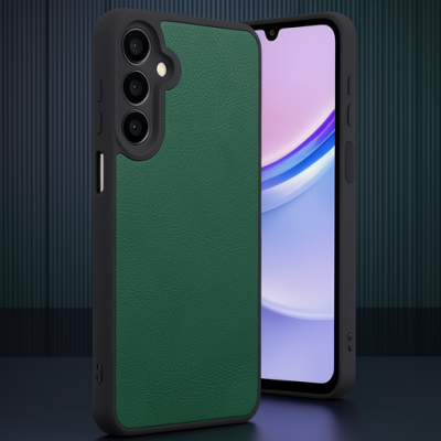 Samsung Galaxy A56 Kılıf Aras Deri Kapak - Açık Yeşil