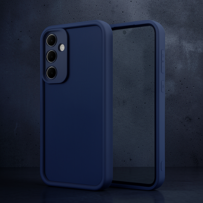 Samsung Galaxy A56 Kılıf Viera Silikon - Lacivert