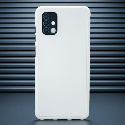 Samsung Galaxy A71 Kılıf Miami Şeffaf Silikon - Şeffaf