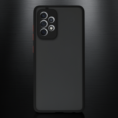 Samsung Galaxy A72 Kılıf Montreal Silikon Kapak - Siyah